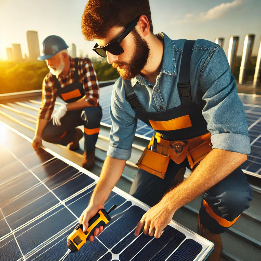 Zonnepanelen inspectie